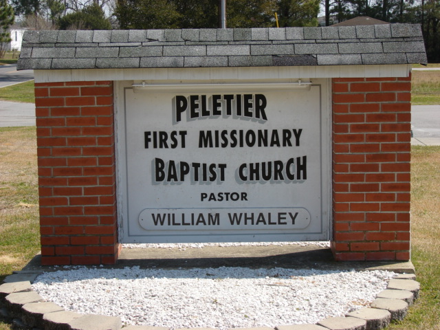 Peletier First Missionary Baptist Church Cemetery