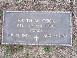Corp Keith Wilbur Cook 