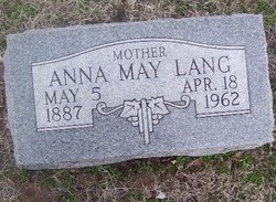 Anna May Lang 