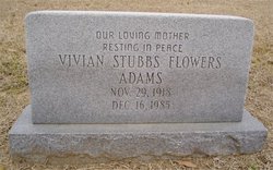 Vivian <I>Stubbs Flowers</I> Adams 