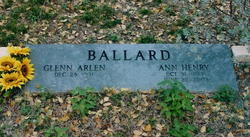 Ann Claire <I>Henry</I> Ballard 