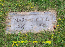 Mary Jane <I>Rarick</I> Cole 