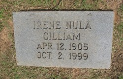 Irene Nula Gilliam 