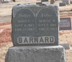 Mary Elizabeth <I>Sherod</I> Barnard 