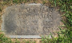 Viola <I>Bean</I> Barrickman 