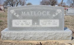 Glenna A. <I>Simmonds</I> Matlock 