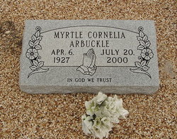 Myrtle Cornelia <I>Springer</I> Arbuckle 