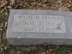 Willie D. Arnold 