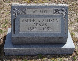 Maude Alpha <I>Allison</I> Adams 