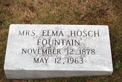 Elma Susan <I>Hosch</I> Fountain 