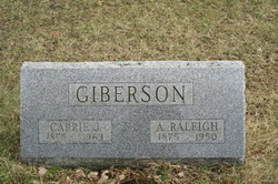 Carrie J. <I>Clowes</I> Giberson 