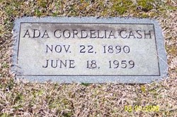 Ada Cordelia Cash 