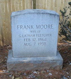 Frances “Frank” <I>Moore</I> Fletcher 