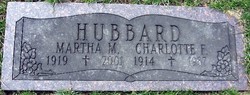 Martha Marie Hubbard 