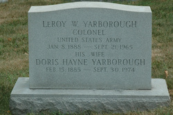 Doris <I>Hayne</I> Yarborough 