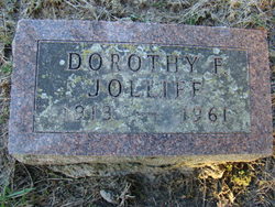 Dorothy Florence <I>Dick</I> Jolliff 