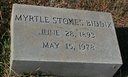 Myrtle <I>Stokes</I> Biddix 