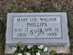 Mary Lou <I>Wagner</I> Phillips 
