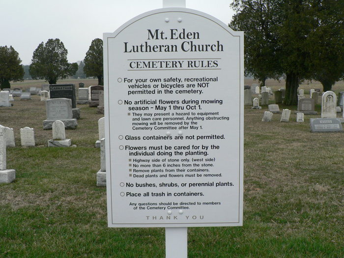 Mount Eden Lutheran Cemetery