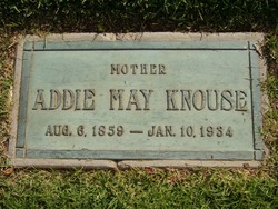 Addie May <I>Matthews</I> Knouse 