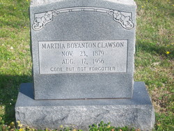 Martha Elizabeth <I>Winton</I> Clawson 