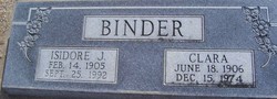 Isidore Julius Binder 