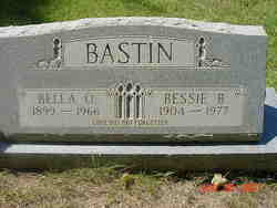 Bessie Lena <I>Bennett</I> Bastin 