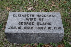 Elizabeth <I>Hagerman</I> Blaine 