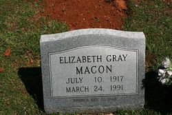 Elizabeth Dee <I>Gray</I> Macon 