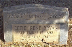 Effie Irene <I>James</I> Bryan 