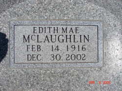 Edith Mae <I>Eisenmenger</I> McLaughlin 