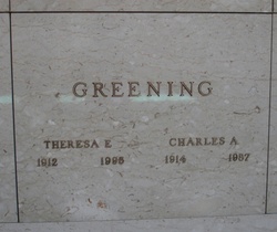 Theresa Elizabeth <I>Zelei</I> Greening 