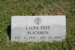 Laura Faye <I>Richardson</I> Blackmon 
