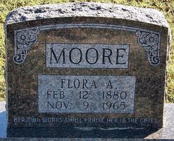 Flora A Moore 