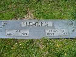 James Lafayette Lemons 