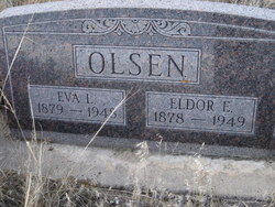 Eva Lena <I>Burrell</I> Olsen 