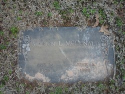 Marion L. McDonald 