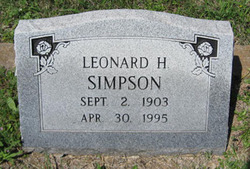 Leonard Harvey Simpson 