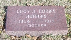 Lucy Ann <I>Adams</I> Abrams 