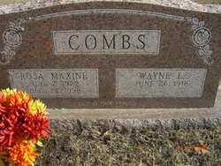 Rosa Maxine <I>Worthington</I> Combs 