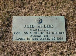 PVT Fred Anders 
