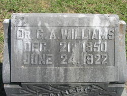 Dr George Allen Williams 