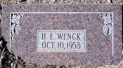 Harold Edgar Wenck 