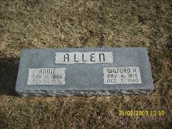 Mary Annie <I>Dilsaver</I> Allen 