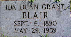 Ida Dunn <I>Grant</I> Blair 