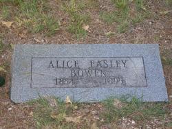 Emily Alice <I>Easley</I> Bowen 
