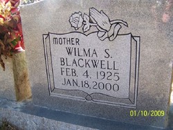 Wilma <I>Sweat</I> Blackwell 