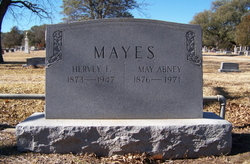 Edna May <I>Abney</I> Mayes 