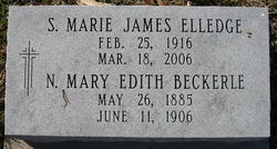 Novice Mary Edith Beckerle 