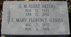 Sr Mary Florence O'Brien 